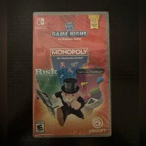 NEW UNOPENED Nintendo Switch Hasbro Game Night Video Game